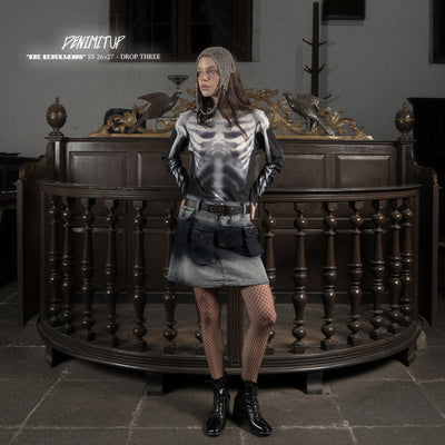 A1 Complex Cargo Skirt – Dual Cosmic Black - Skirt