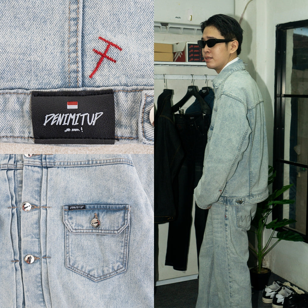 H1 Type Two Jacket - Snowish Cream Blue