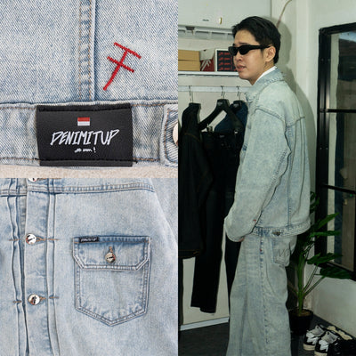 H1 Type Two Jacket - Snowish Cream Blue