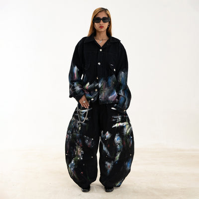 A1 Broken Sewn Jacket — Galaxy Black - Jacket