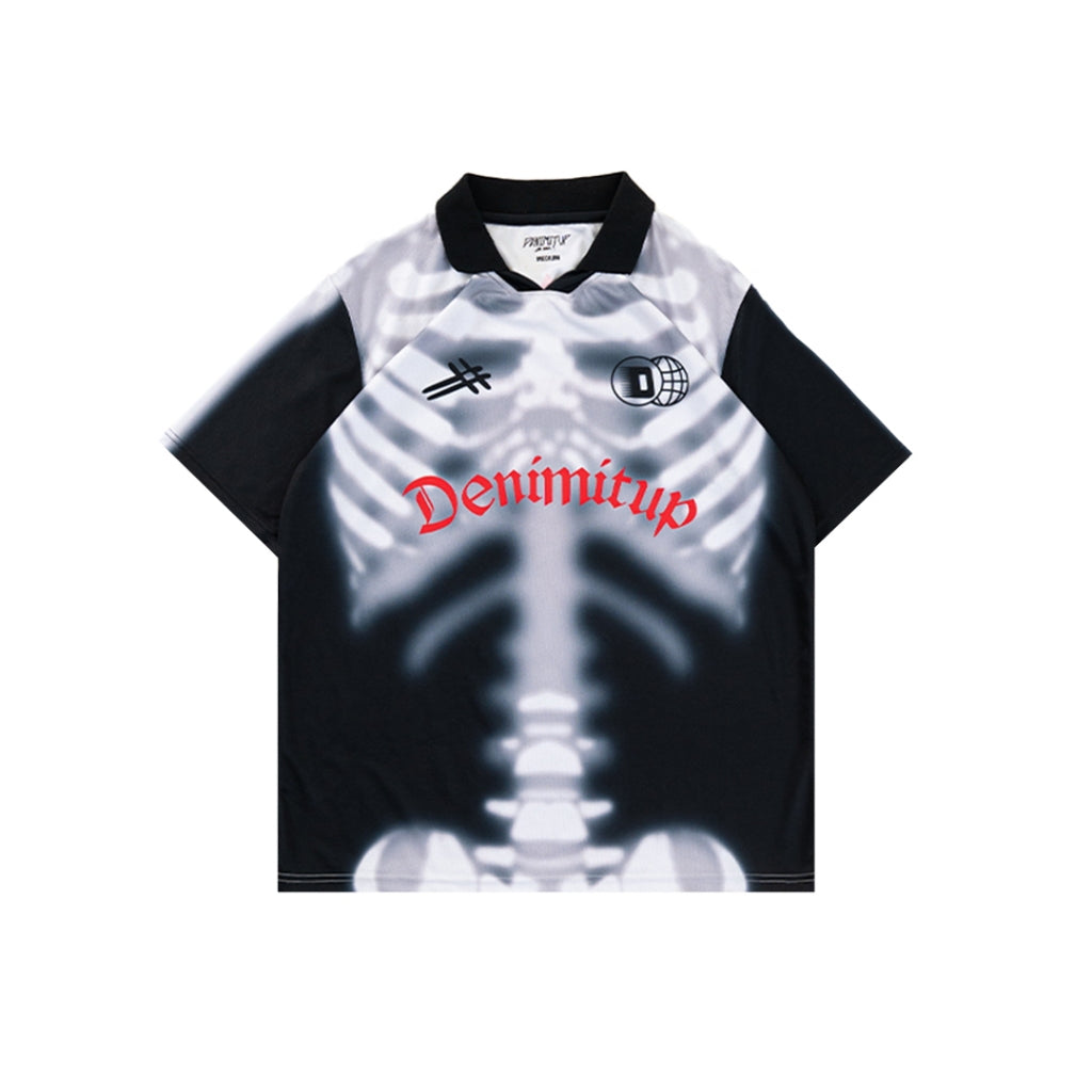 DENIMITUP 26/27 Skull Jersey - Gradient Of Monochrome - Jersey