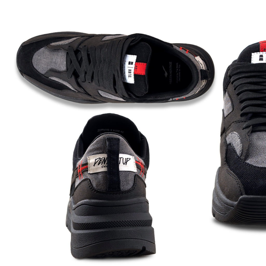 Zephyr x Denimitup - Diablo Sky - Shoes