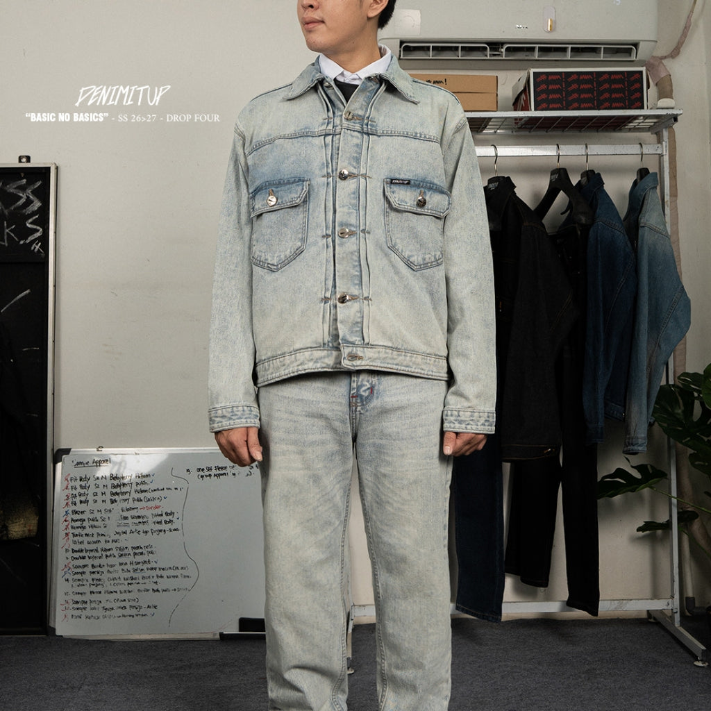 H1 Type Two Jacket - Snowish Cream Blue