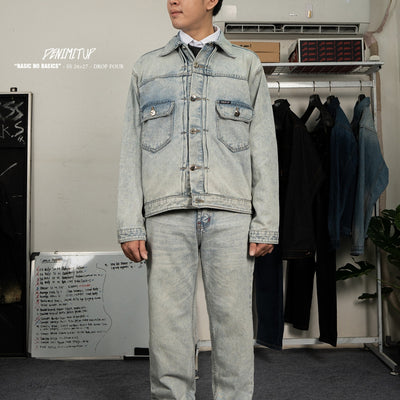 H1 Type Two Jacket - Snowish Cream Blue