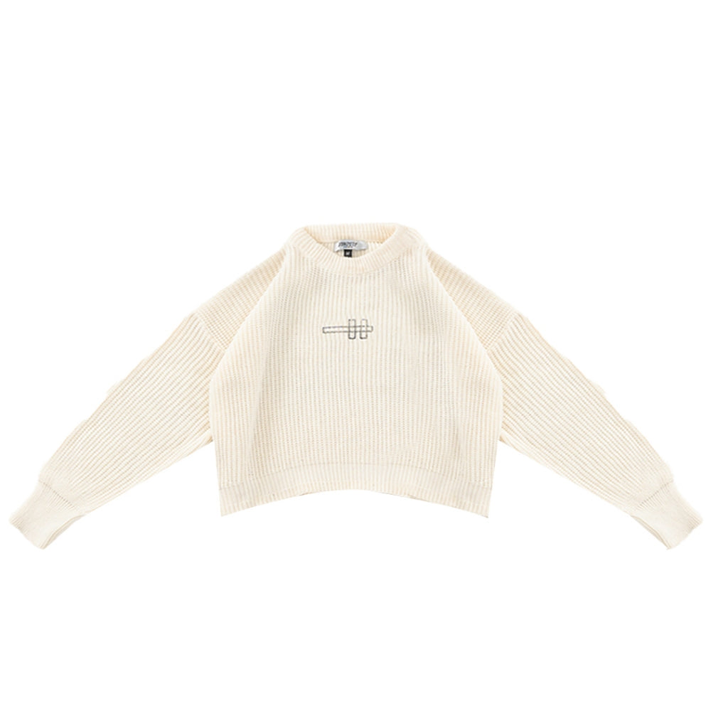 H Long Shirt Turtle Neck - Shadow Beige - Knitwear