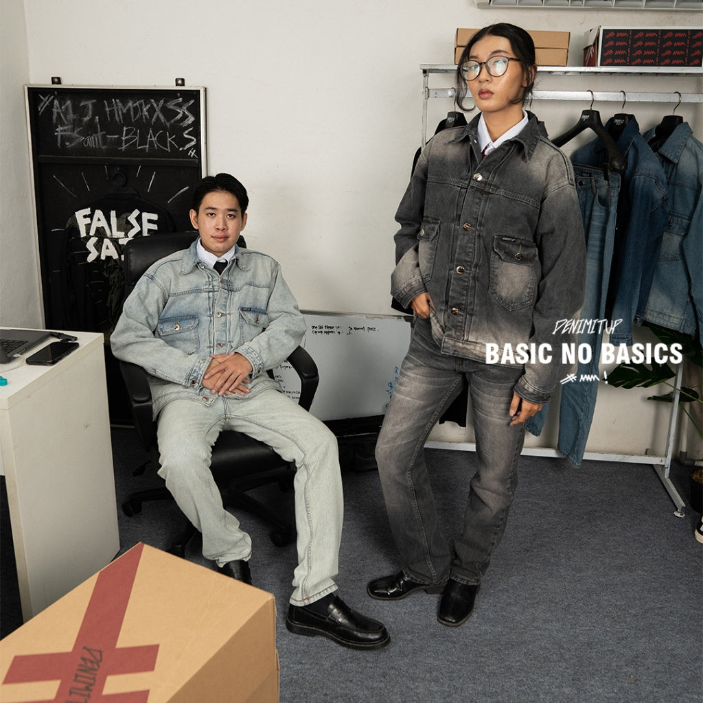 H1 Type Two Jacket - Snowish Cream Blue