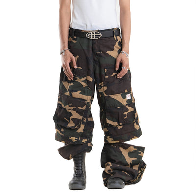 Denimitup 2-IN-1 - Camouflage - Jorts / Cargo Pants