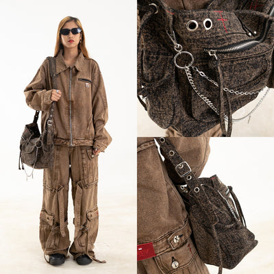 The Messenger Bag - Desert Rain - Bag