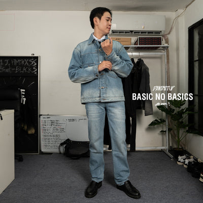 H1 Type Two Jacket - Cream Blue