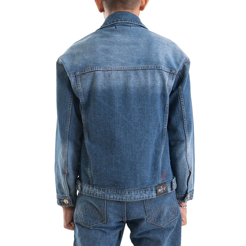 H1 Type Two Jacket - Stone Blue Wash