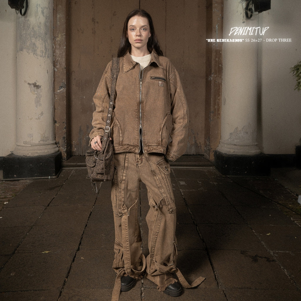 A1 Broken Sewn Jacket - Desert Brown - Jacket