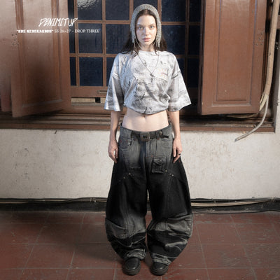 Angelic Artsy White H Logo Tee