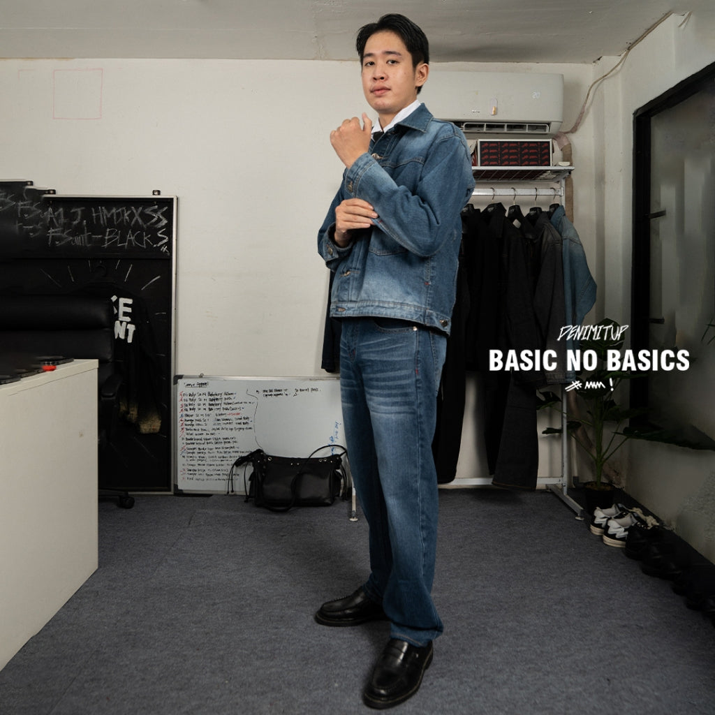 H1 Type Two Jacket - Stone Blue Wash