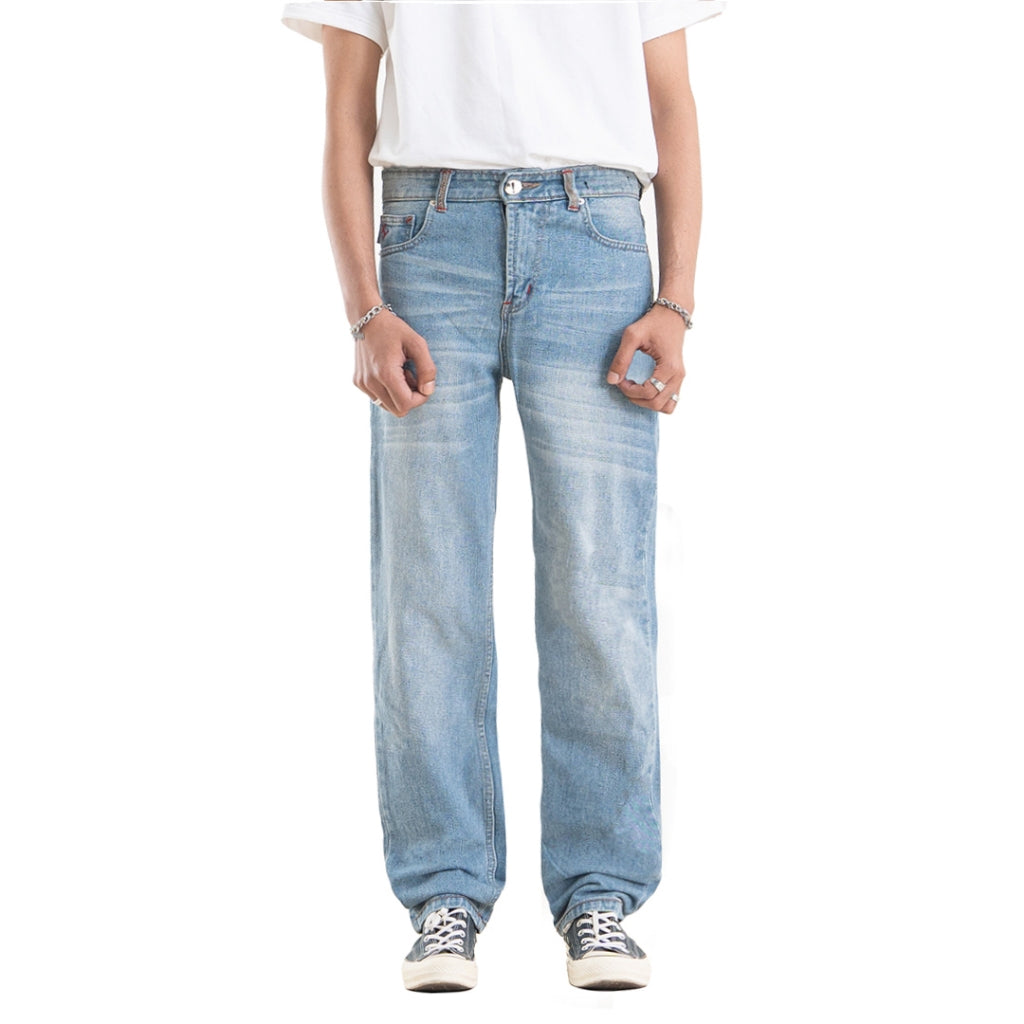 H1 Regular Loose - Cream Blue