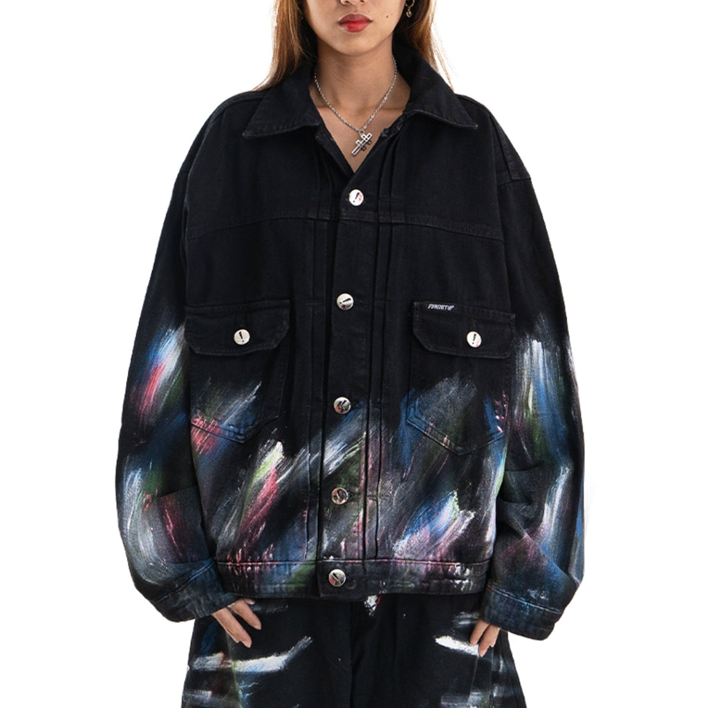 A1 Broken Sewn Jacket — Galaxy Black - Jacket
