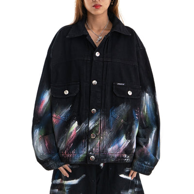 A1 Broken Sewn Jacket — Galaxy Black - Jacket