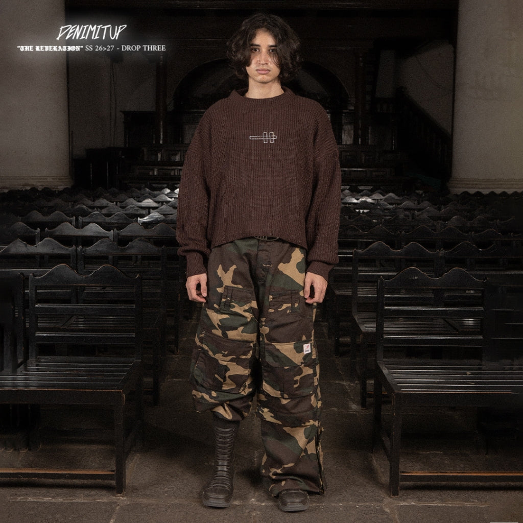 Denimitup 2-IN-1 - Camouflage - Jorts / Cargo Pants