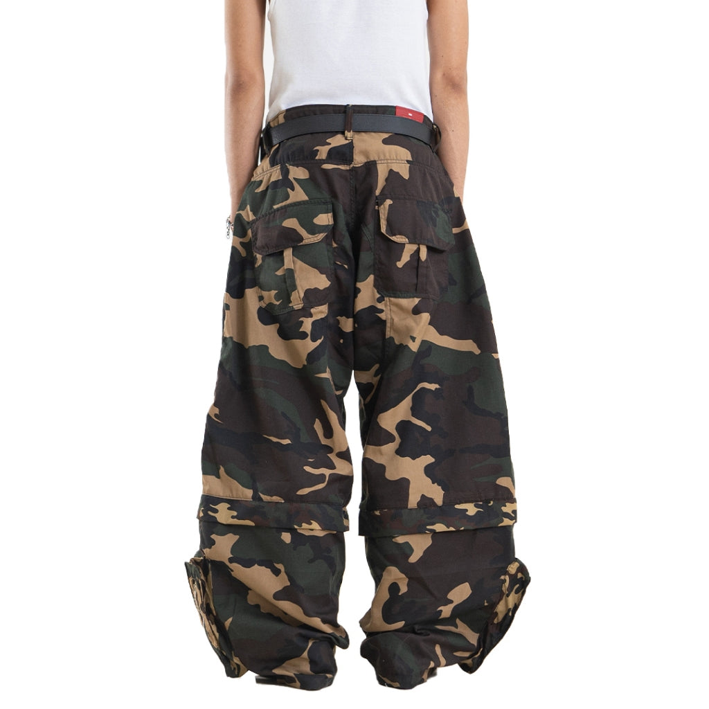 Denimitup 2-IN-1 - Camouflage - Jorts / Cargo Pants