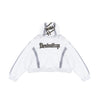 Denimitup Songket Broken Sewn - White Spray - Hoodie