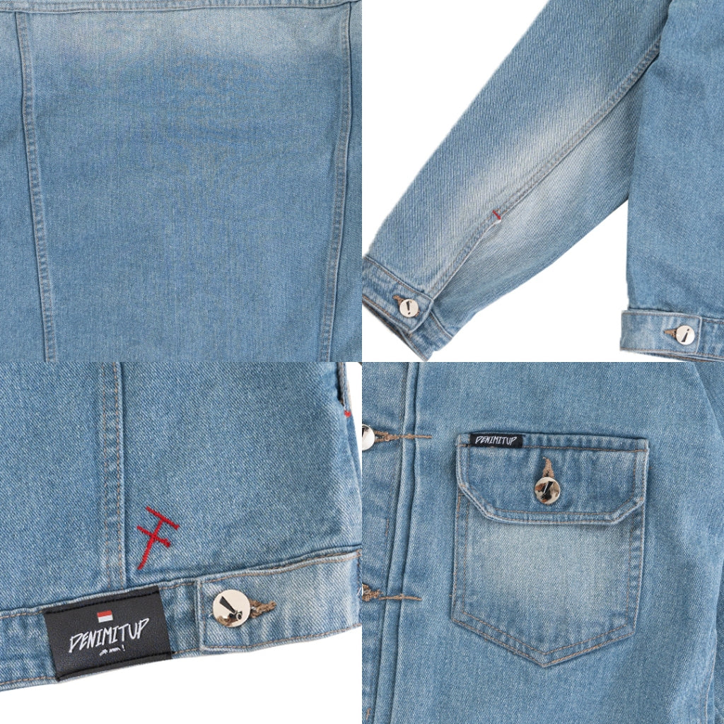 H1 Type Two Jacket - Cream Blue