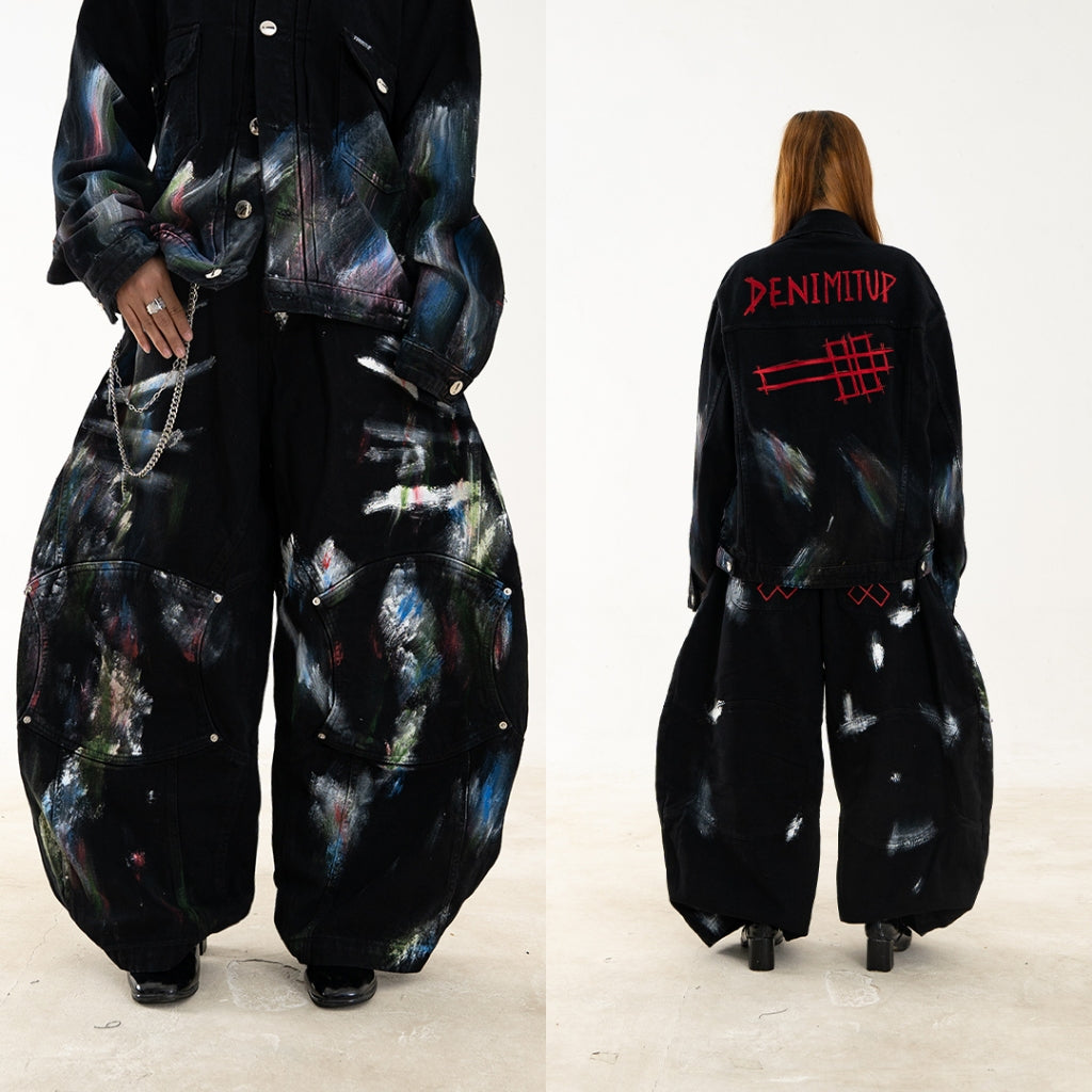 A1 Wide barrel Exo - Galaxy Black - Jeans