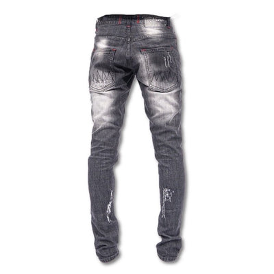H1 cheqered - Shadow grey - Celana Jeans
