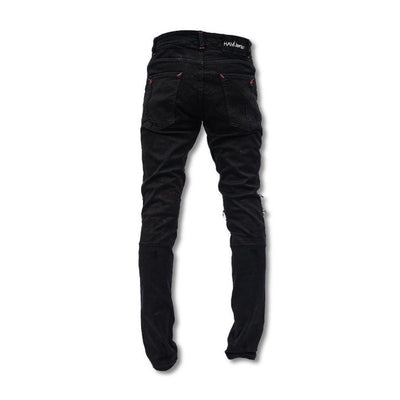 M1 tri biker - Dark black - Celana Jeans