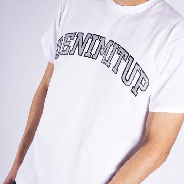 DENIMITUP White Tee - Baju Kaos