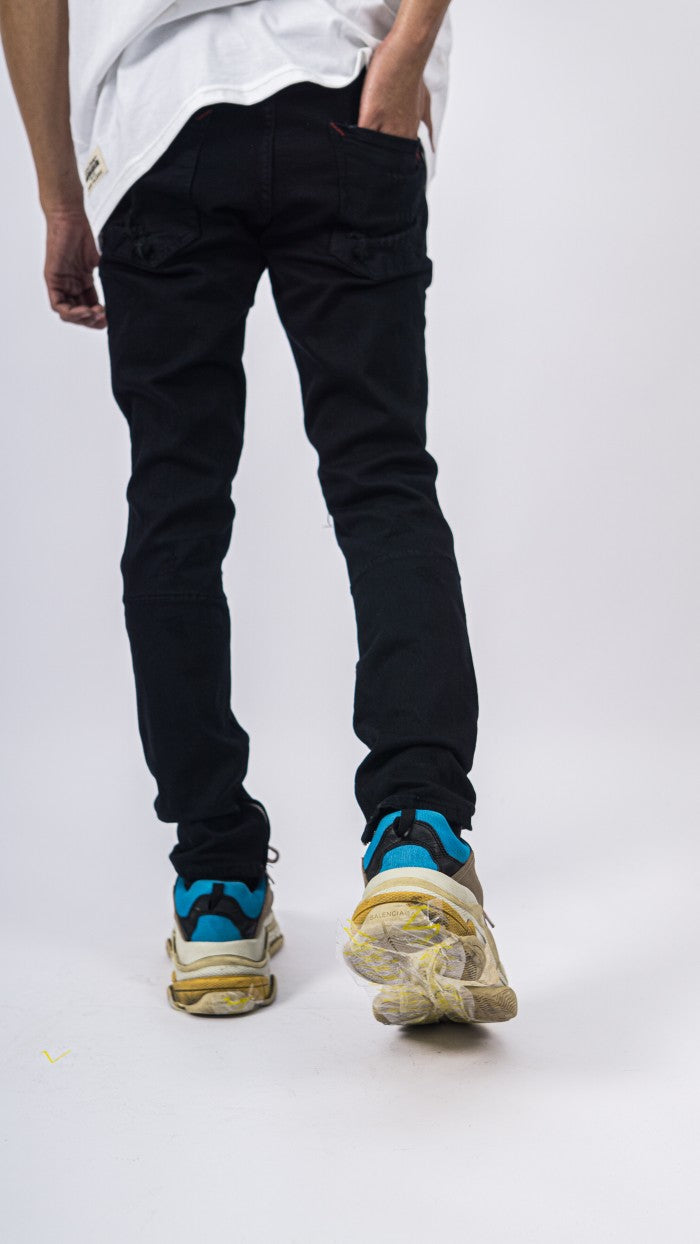 M1 - Black - Celana Jeans