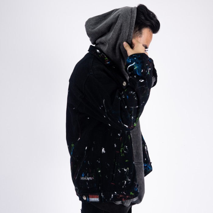 A1 Jacket - Splatter of Riviera - Jaket Jeans