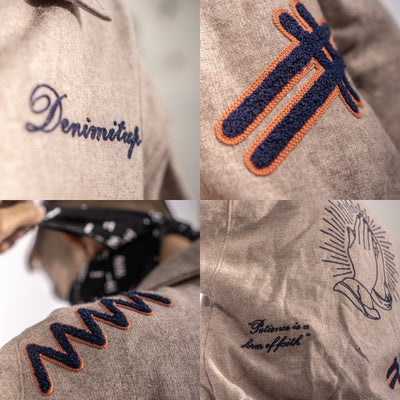 HAM! Varsity - Blessed - Kemeja pria