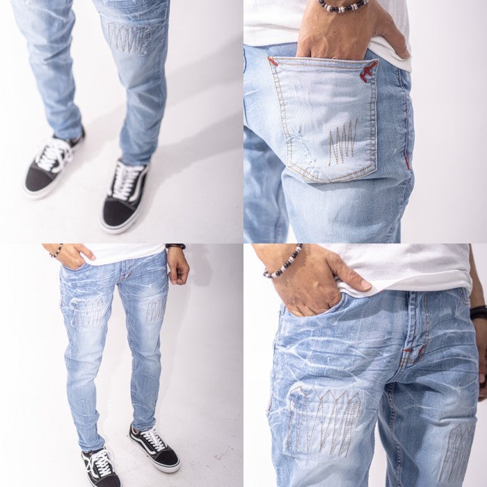 A1 - Light blue - Celana Jeans