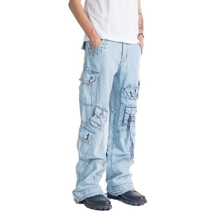 H1 complex - Baby blue - Celana Jeans