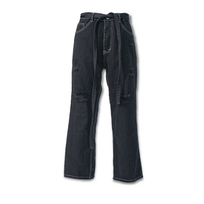 H1 high waisted ladies - Dist. black- Celana Jeans