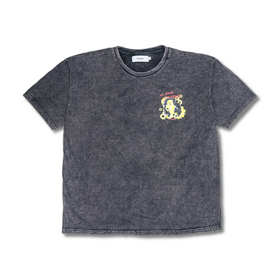 "Mi amor nina bonita" - Snowish black tee - Baju Kaos