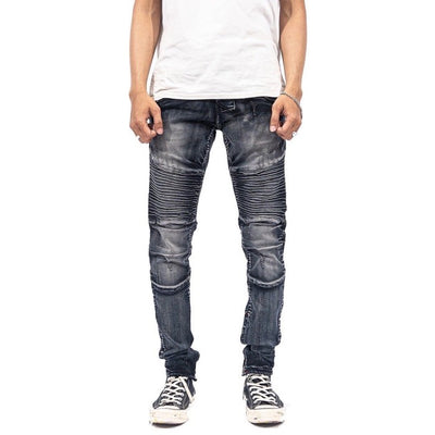 A1 biker - Asphalt grey - Celana Jeans