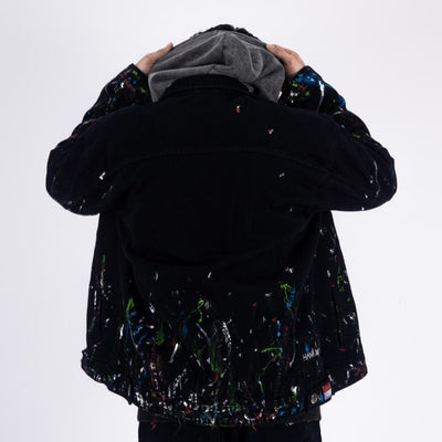 A1 Jacket - Splatter of Riviera - Jaket Jeans