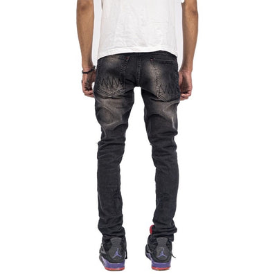 H1 X DAMN - Dim grey - Celana Jeans