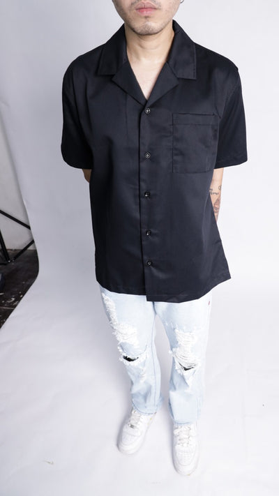 Workshirt HAM - Black - Kemeja