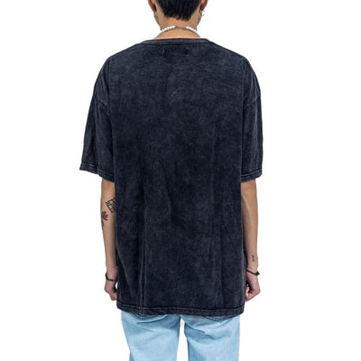 HAM! washed black tee - Baju Kaos