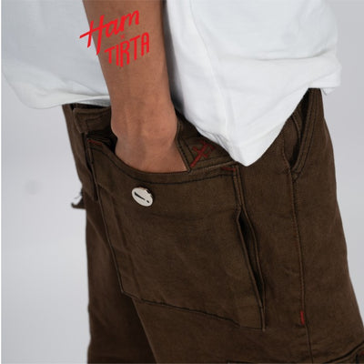 H1 Cargo - Cactus Brown - Celana Jeans