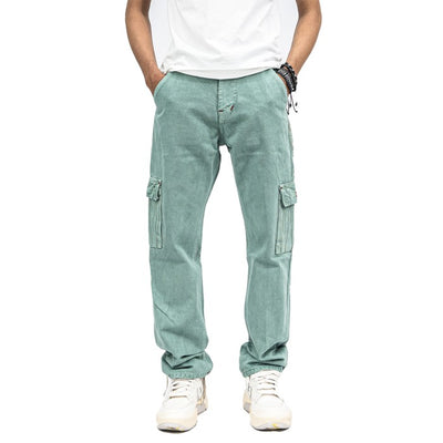 H1 cargo - Antique snowish lime - Celana Jeans
